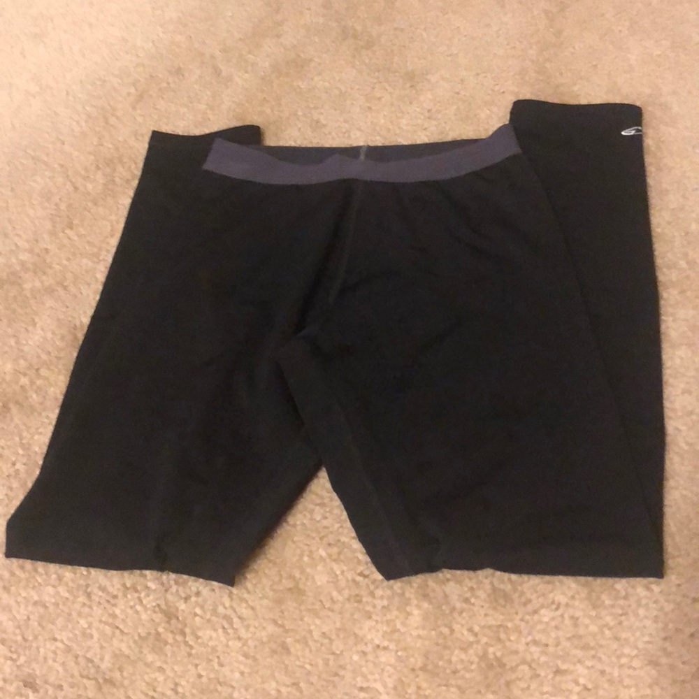 Champion size small black fleece lined leggings